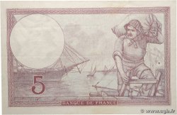 5 Francs FEMME CASQUÉE modifié FRANCE  1940 F.04.15 VF+