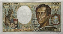 200 Francs MONTESQUIEU FRANCE  1982 F.70.02