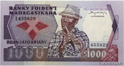 1000 Francs - 200 Ariary MADAGASCAR  1983 P.068a