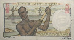 5 Francs AFRIQUE OCCIDENTALE FRANÇAISE (1895-1958)  1948 P.36 TTB+