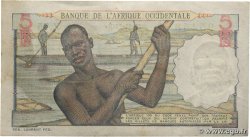 5 Francs AFRIQUE OCCIDENTALE FRANÇAISE (1895-1958)  1948 P.36 SUP