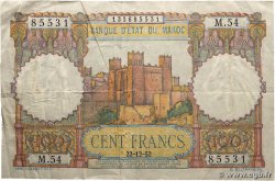 100 Francs MAROC  1952 P.45