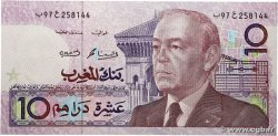 10 Dirhams MAROC  1987 P.63b