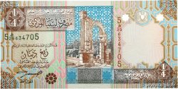 1/4 Dinar LIBYA  2002 P.62 UNC-