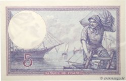 5 Francs FEMME CASQUÉE FRANCIA  1917 F.03.01 EBC+