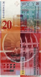 20 Francs SUISSE  2004 P.69c NEUF