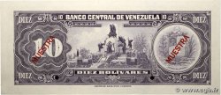 10 Bolivares Spécimen VENEZUELA  1979 P.051s4 pr.NEUF