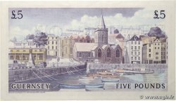 5 Pounds GUERNESEY  1969 P.46c pr.SPL