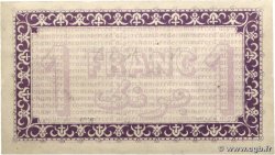 1 Franc Petit numéro ALGÉRIE Alger 1914 JP.137.01 SPL