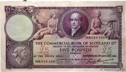 5 Pounds SCOTLAND  1951 PS.333
