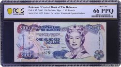 100 Dollars BAHAMAS  2000 P.67