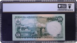 20 Dollars Petit numéro BERMUDA  1970 P.26a FDC