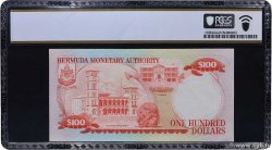 100 Dollars Remplacement BERMUDA  1986 P.33cr FDC