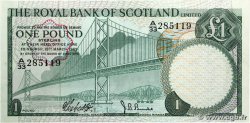 1 Pound SCOTLAND  1969 P.329a EBC