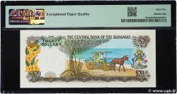 20 Dollars BAHAMAS  1974 P.39a ST
