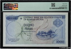 1000 Francs CONGO BELGE  1959 P.35 pr.NEUF