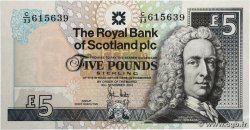 5 Pounds SCOTLAND  2010 P.352e