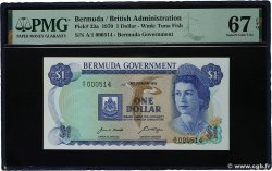 1 Dollar Petit numéro BERMUDAS  1970 P.23a
