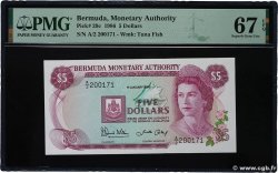 5 Dollars BERMUDAS  1986 P.29c