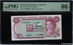 5 Dollars BERMUDAS  1988 P.29d