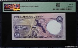 10 Dollars Petit numéro BERMUDAS  1982 P.30b ST