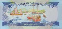 10 Dollars EAST CARIBBEAN STATES  1985 P.23u ST