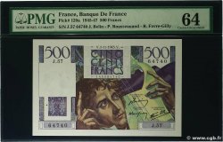 500 Francs CHATEAUBRIAND FRANCE  1945 F.34.03 pr.NEUF