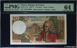 10 Francs VOLTAIRE FRANCE  1969 F.62.39
