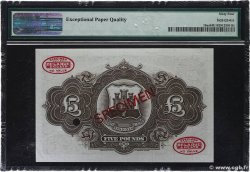 5 Pounds Spécimen GIBRALTAR  1965 P.19as NEUF