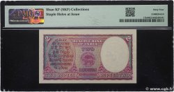 2 Rupees INDE  1943 P.017b pr.NEUF