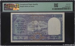 10 Rupees INDIA  1943 P.024 UNC