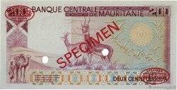 200 Ouguiya Spécimen MAURITANIEN  1977 P.03Bs ST
