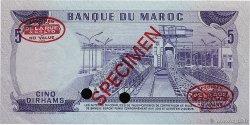 5 Dirhams Spécimen MAROC  1970 P.56s pr.NEUF