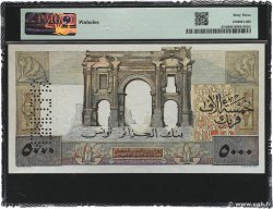 5000 Francs Spécimen TUNISIE  1946 P.27s pr.NEUF