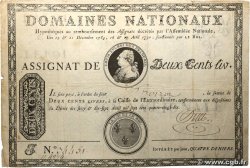 200 Livres FRANCE  1790 Ass.01b
