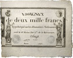 2000 Francs FRANCIA  1795 Ass.51a SC