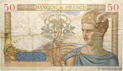 50 Francs CÉRÈS FRANCE  1934 F.17.01 TB