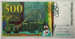 500 Francs PIERRE ET MARIE CURIE Faux FRANCE  1995 F.76.02x SPL