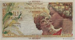 1000 Francs Union Française ÎLE DE LA RÉUNION  1946 P.47 TTB