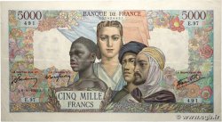 5000 Francs EMPIRE FRANÇAIS FRANCE  1942 F.47.05