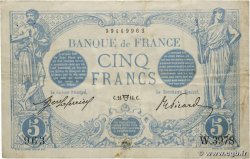 5 Francs BLEU FRANCE  1914 F.02.22