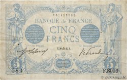 5 Francs BLEU FRANCE  1915 F.02.31