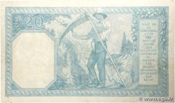 20 Francs BAYARD FRANCE  1916 F.11.01 VF
