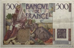 500 Francs CHATEAUBRIAND FRANCE  1945 F.34.01 TB+