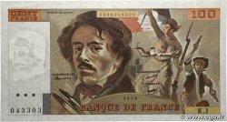 100 Francs DELACROIX FRANCE  1978 F.68.01