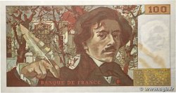 100 Francs DELACROIX Fauté FRANCE  1978 F.69.(1) TTB