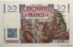 50 Francs LE VERRIER FRANCE  1946 F.20.05