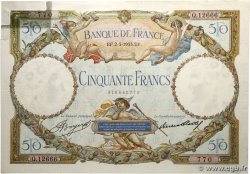 50 Francs LUC OLIVIER MERSON type modifié FRANCE  1933 F.16.04