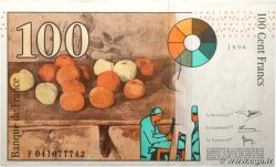 100 Francs CÉZANNE Fauté FRANCE  1998 F.74.02 SPL