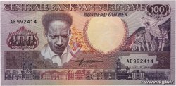 100 Gulden SURINAM  1988 P.133b